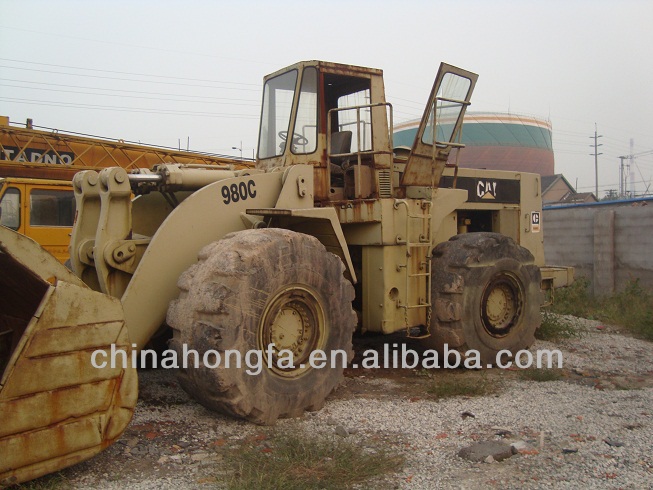 second hand Catpillar 980C wheel loader for sale