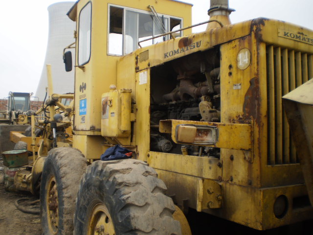 second hand grader Komatsu 605 low price for sale