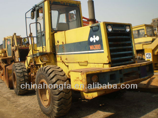 second hand komatsu WA300 loader