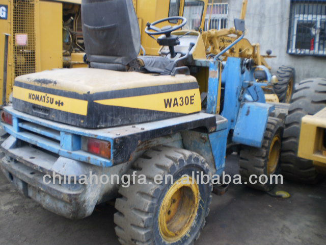 second hand Komatsu WA30E loader