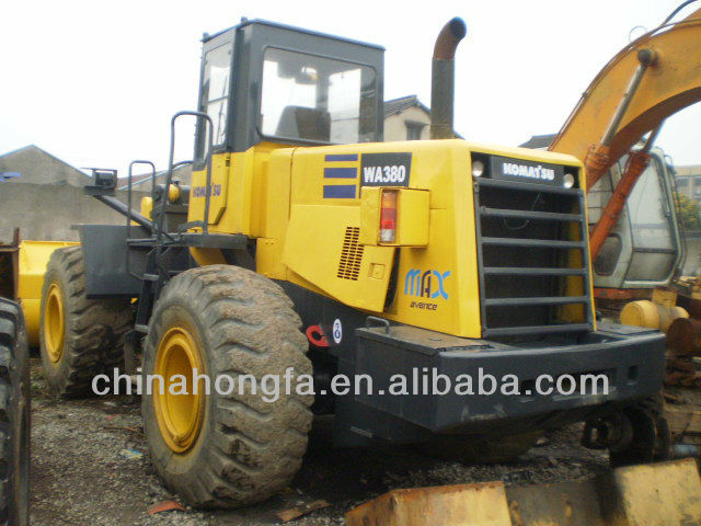 second hand komatsu WA380 loader