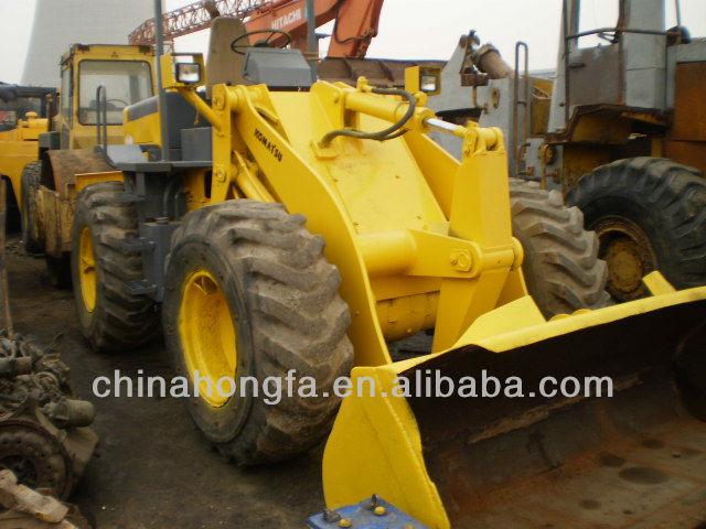 second hand Oringal komatsu WA100 loader