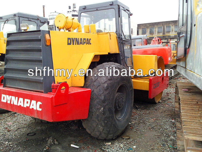 secondhand dynapac road roller pad foot roller used compactor