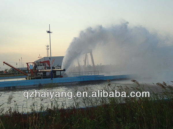 self-propelled sand pump dredger from Haiyang