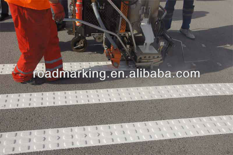 Self-propelled thermoplastic vibration Road marking machine