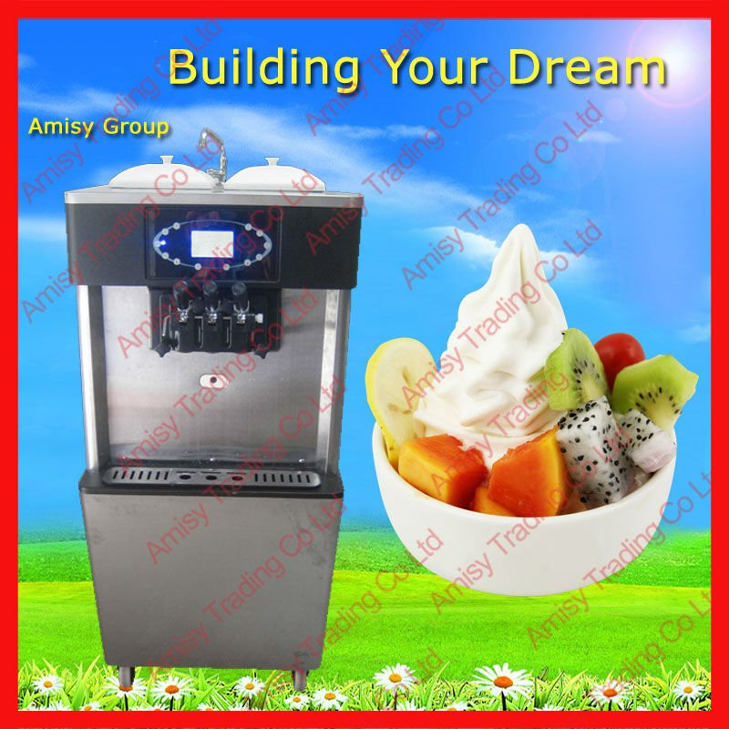 Self-Serve Frozen Yogurt Spot/ Frozen Yogurt Machine, 70-80L/h, hot sell in USA, Australia