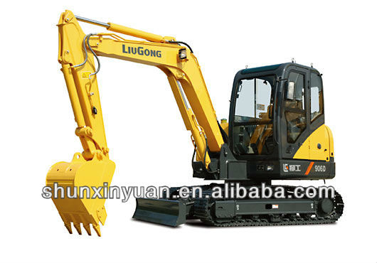 Sell new Liugong CLG906D 6 ton mini excavator