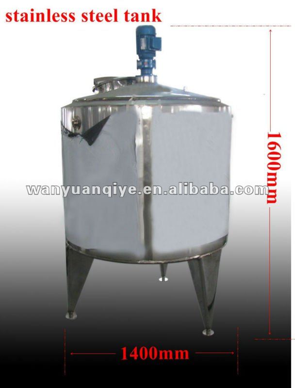 Sell stainless steel cooling and heating tank with agitator