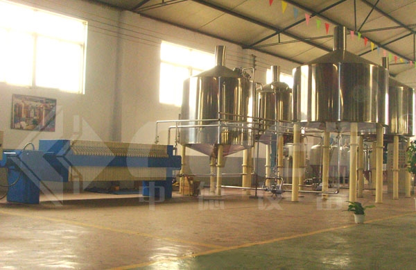 Sell wort filter machine