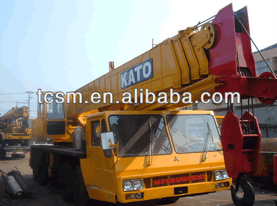 selling Japanese used all terrein rough cranes Kato NK400E