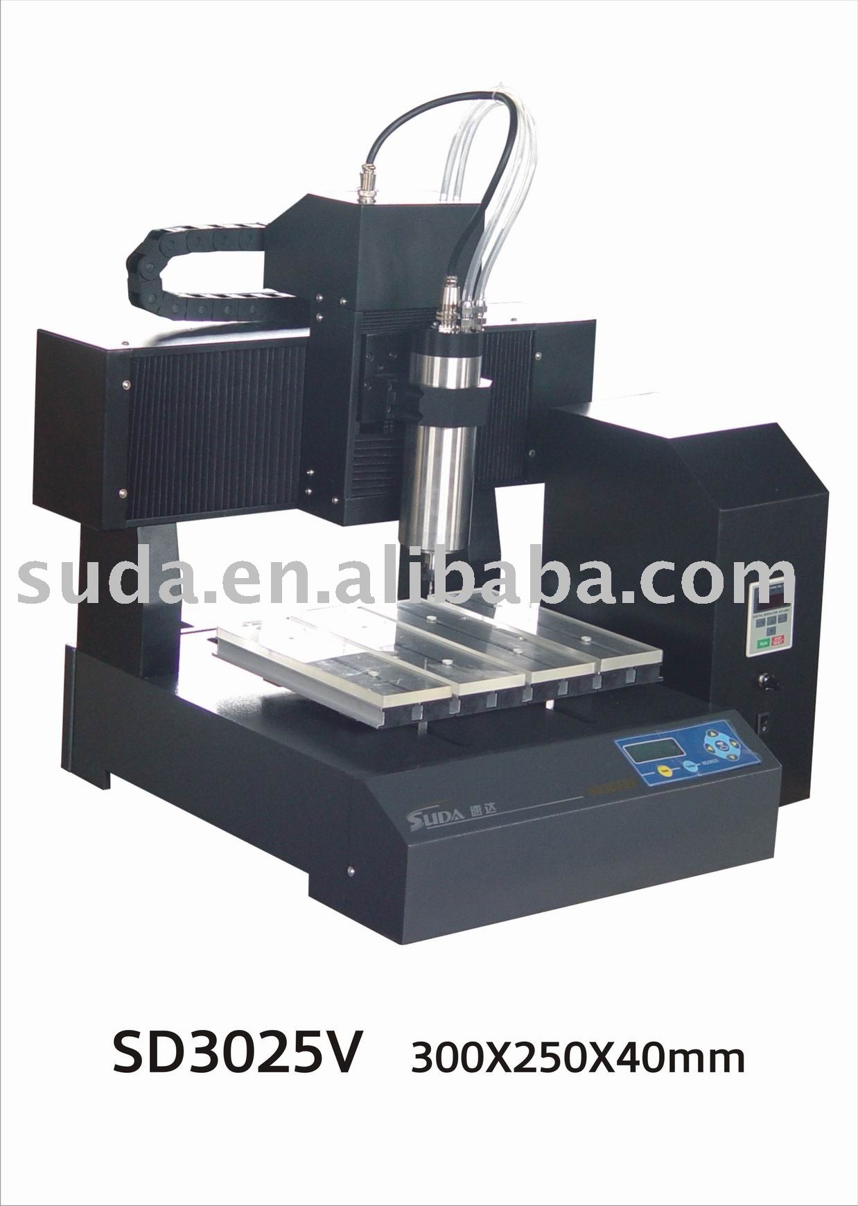 SELLING SUDA SMALL CNC ROUTER /CNC SIGN ENGAVER/ CNC CUTTER WITH CE CERTIFICATE mini cutter ---SD3025V