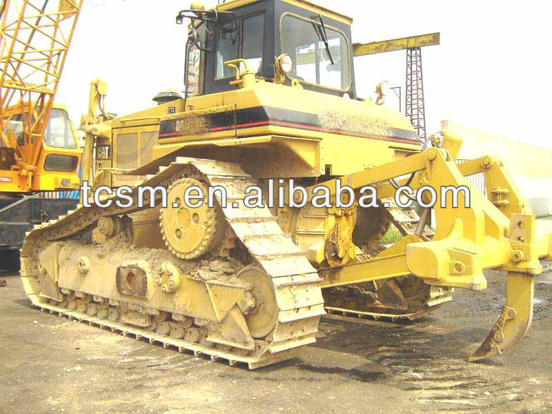 Selling used construction machines Japanese crawler track bulldozers D6HLGP