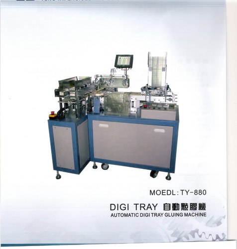 Semi Auto Digi Tray Gluing Machine