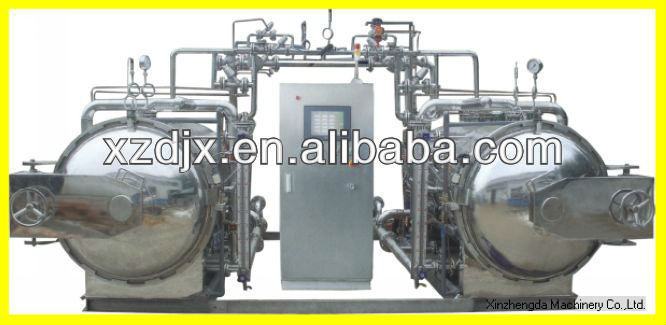 semi auto double chamber autoclave