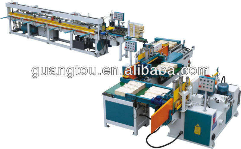 Semi auto finger joint production line