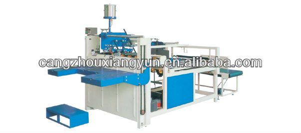 semi-auto folder and gluer carton making machine