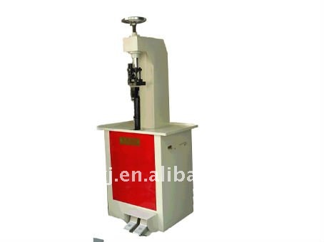 semi-auto heel nailing shoe making machine