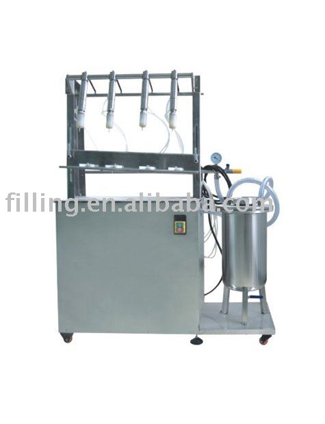 Semi automatic 4 nozzless Perfume filling machine