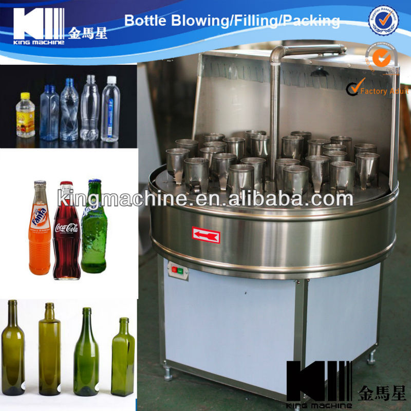 Semi-automatic bottle washer