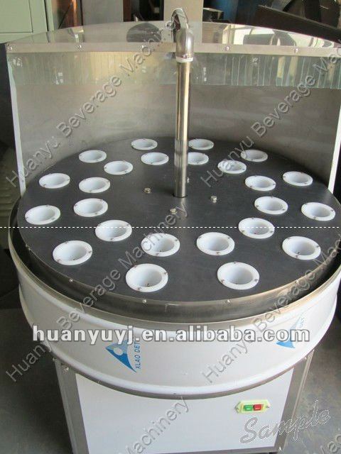 Semi-automatic bottle washing machine