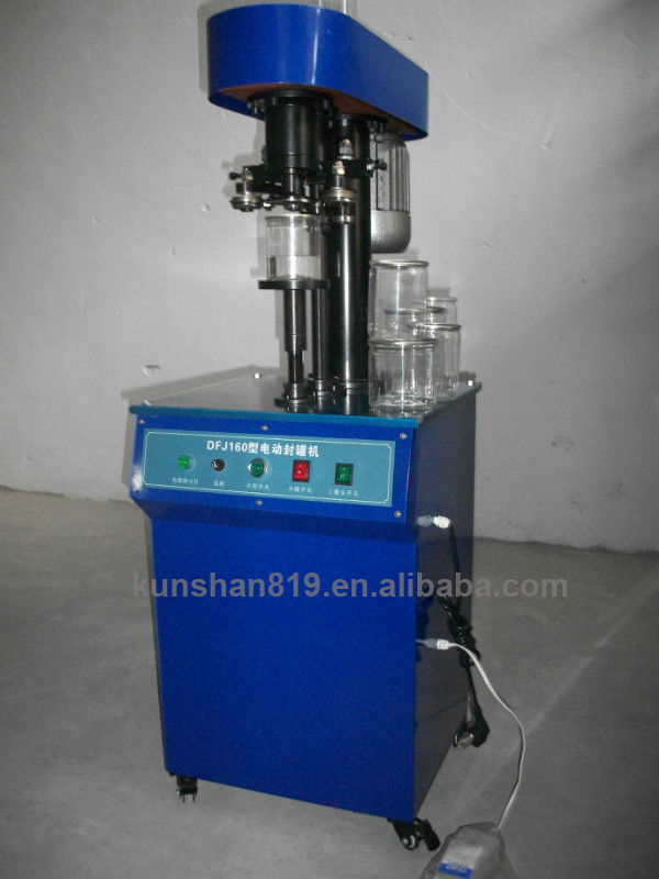 semi automatic can sealer / pop top can sealing machine