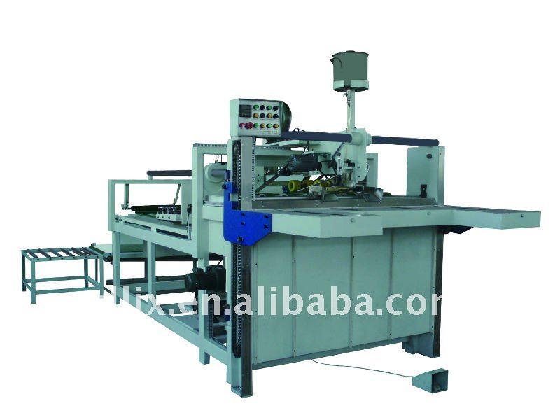 Semi-Automatic Carton Box Folder Gluer Machine, Gluing Machine, Carton Gluer Machine