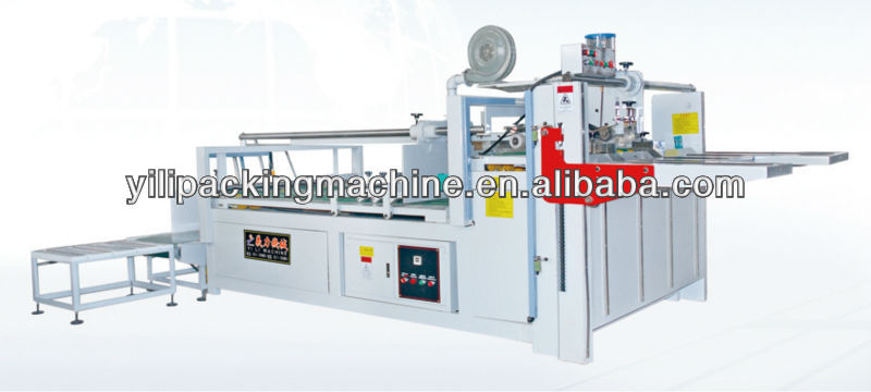 semi automatic folding gluing machine