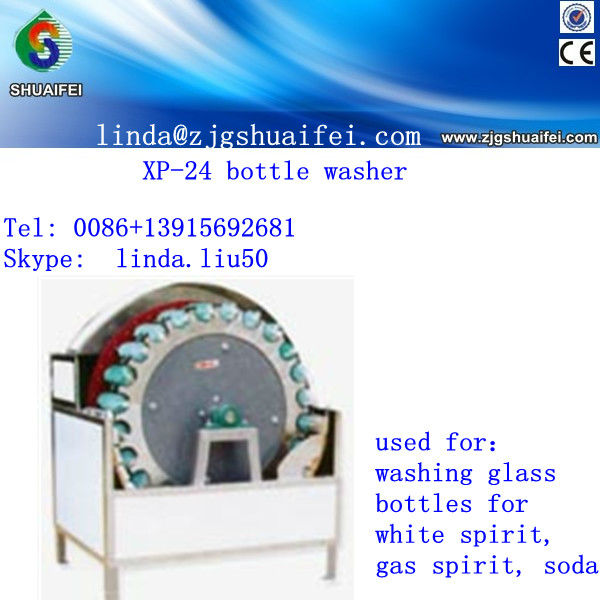 Semi-Automatic Glass Bottle washer