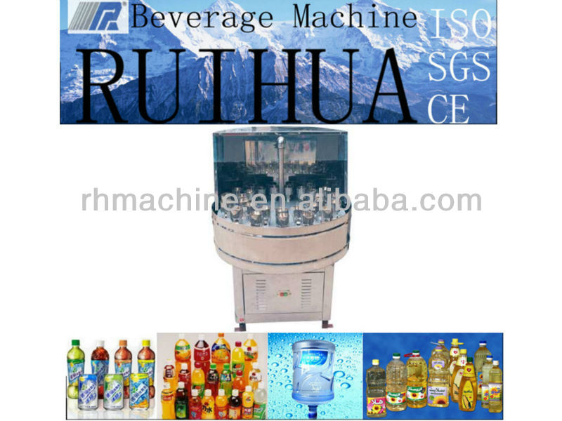 Semi Automatic Glass Bottle Washer/Rinsing Washing Machine