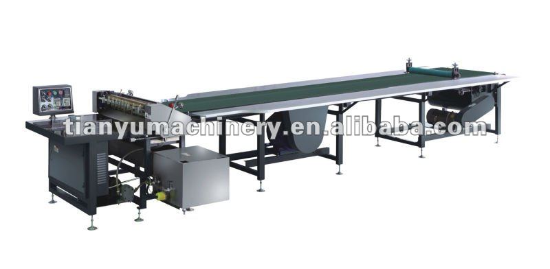 Semi automatic gluing machine