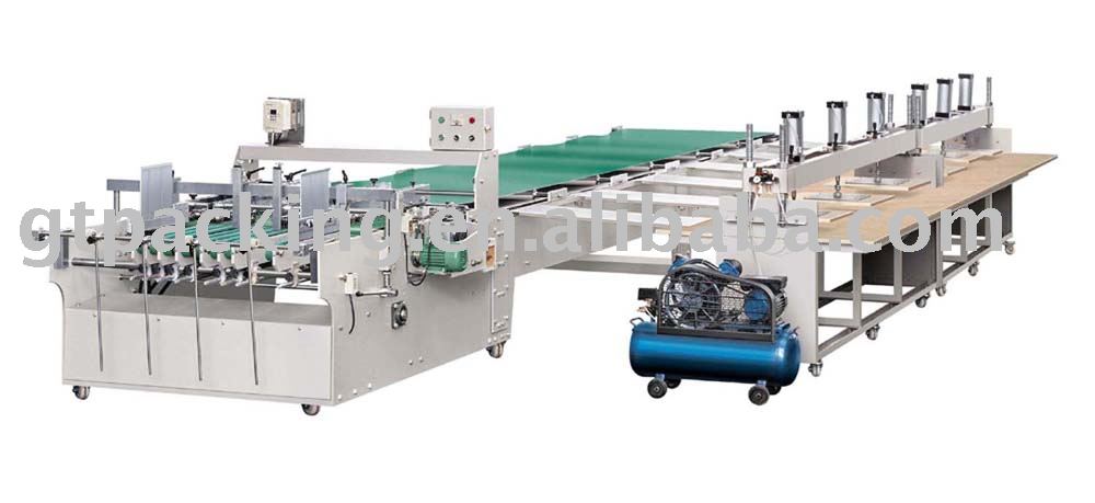 Semi-automatic gluing machines