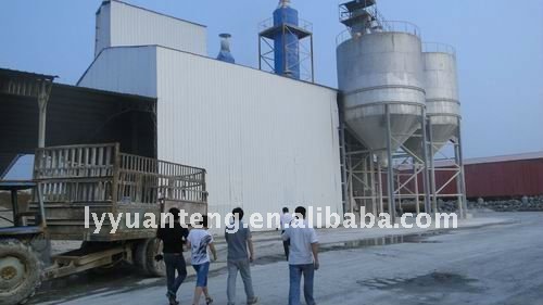 semi automatic gypsum powder production line