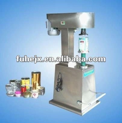 Semi-automatic manual tin capping machine