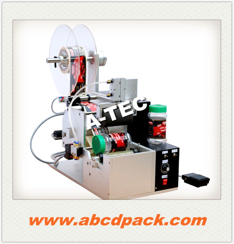 semi automatic pneumatic tube labeling equipment