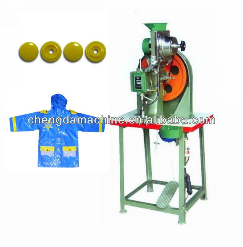 semi- automatic snap fastening machine