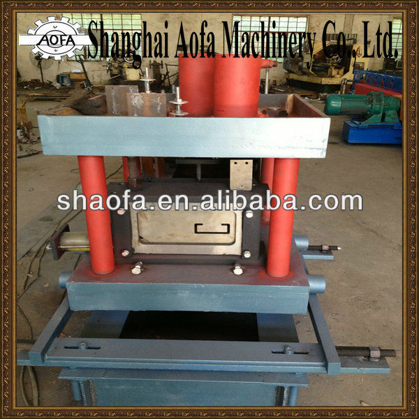 semi-automatic steel c purlin roll forming machine