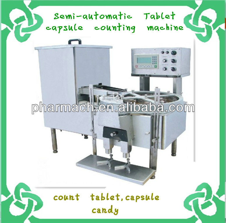 Semi-automatic tablet counter machine