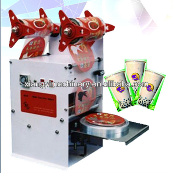 Semi-automatic Tea Cup Sealing Machine