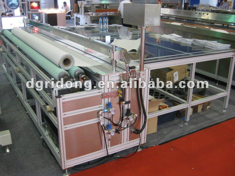 Semi-automatic Ultrasonic Roller Blinds Edge Banding Cutting Machine