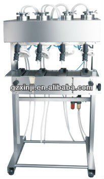 Semi Automatic Vaccum Perfume Filler Liquid Filling Machine