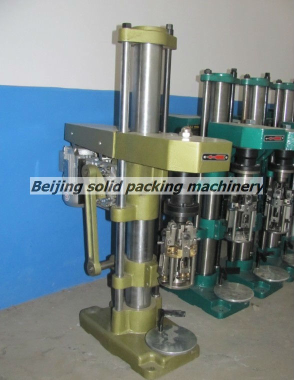 Semi automatic wine capping machine