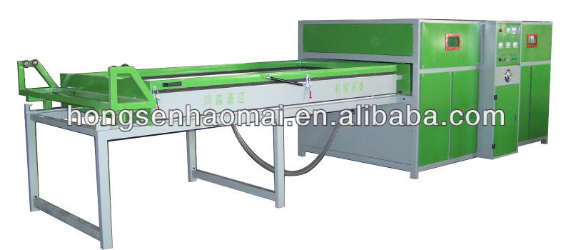 semi-automic vacuum laminating press machine for MDF doorHSHM2500YM-D