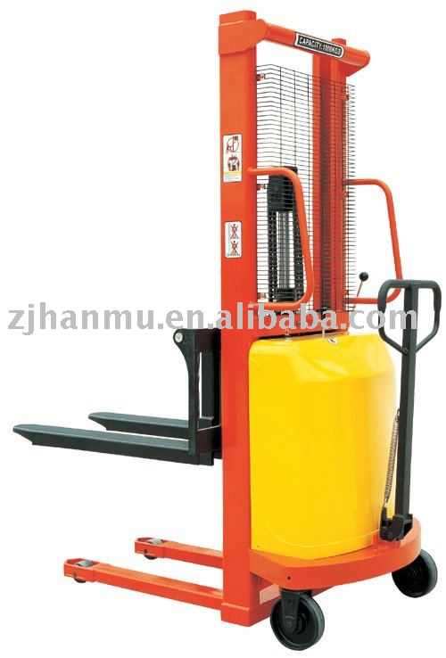 semi-electric stacker