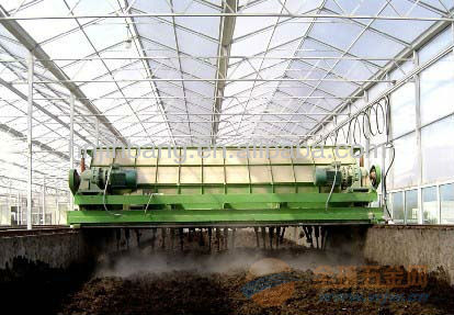 Semi raw material dehydrator machine for compost fertilizer