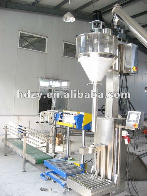 Semiautomatic auger filling machine