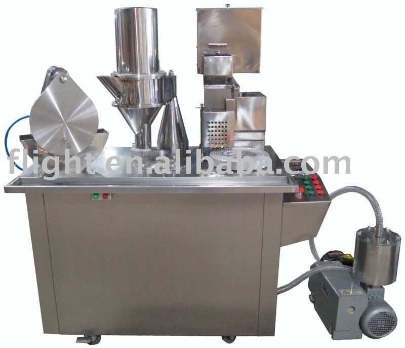 Semiautomatic capsule filling machine