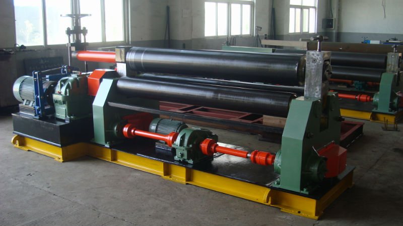 Series W11 Mechanical 3-Roller Plate Roll Bending Machine