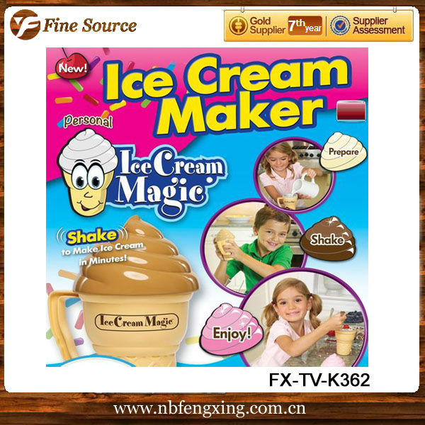 Set Of Six Personal Ice Cream Maker