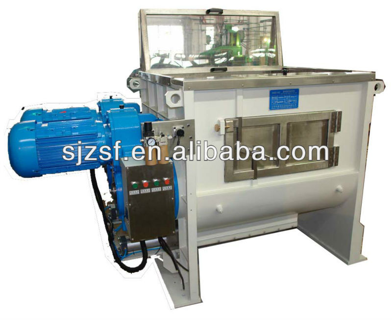 SF-077 Double Axis soap mixer, Mini Automatic toilet soap making machinery, soap making machine