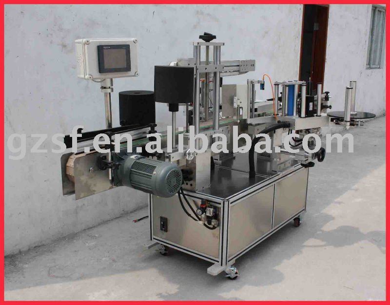 SF Automatic Flat bottles two side labelling machine